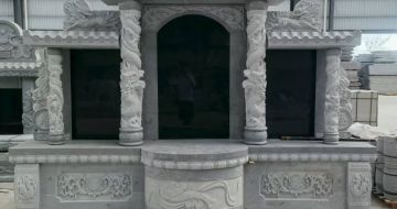 吐鲁番 芝麻灰高档墓碑，土墓，可定制