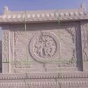 吐鲁番 芝麻白花岗岩屏风，照壁，影壁