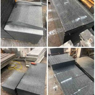 吐鲁番 芝麻黑地铺石材