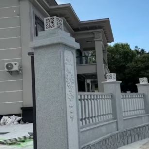 吐鲁番 芝麻白别墅围墙栏杆，私人订制