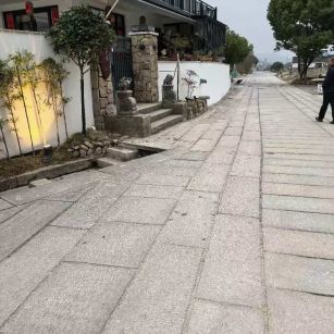 吐鲁番仿古石铺装效果
