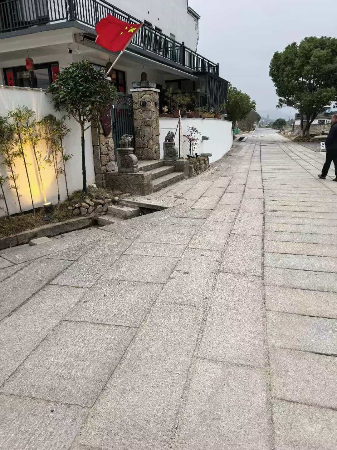 吐鲁番仿古石铺装效果