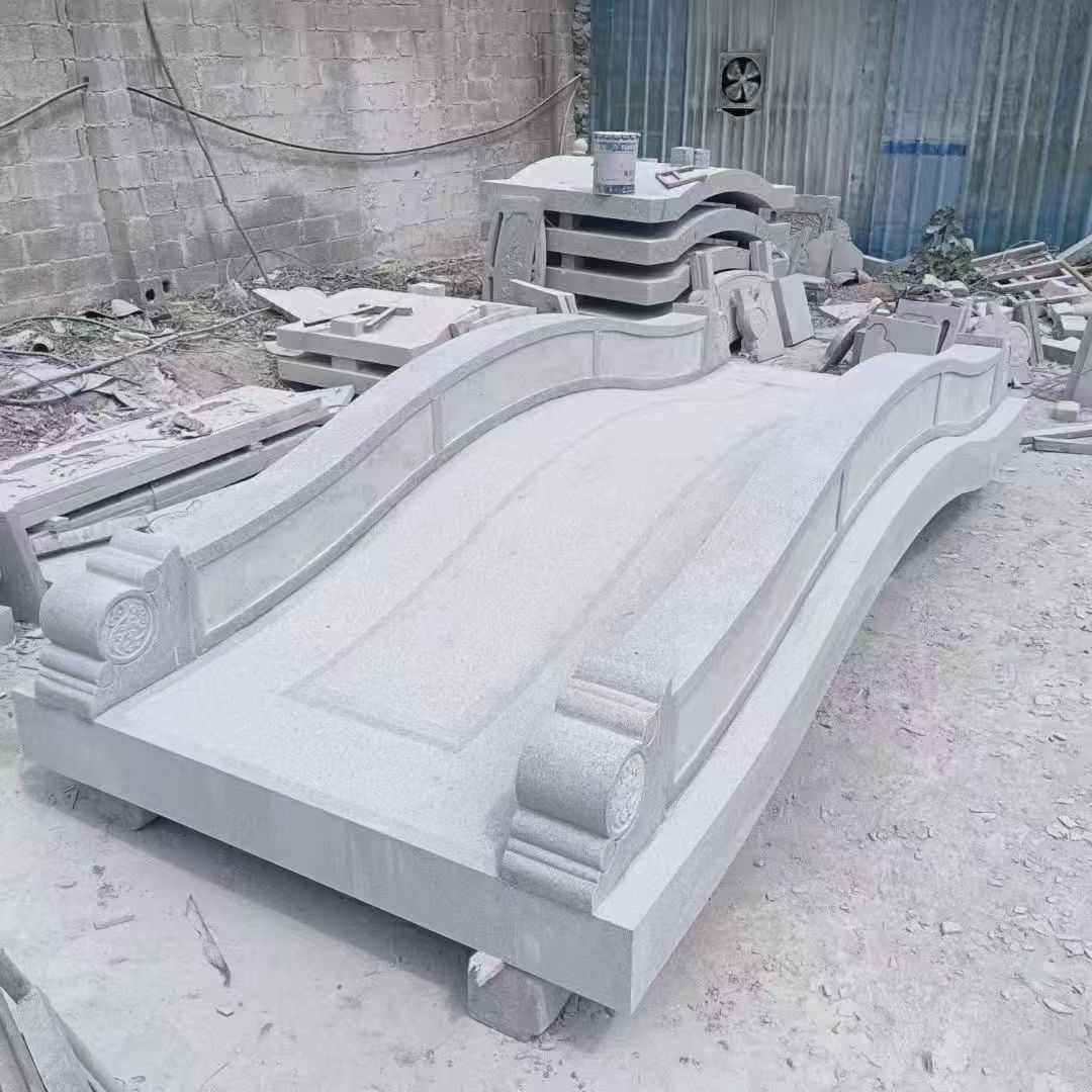 吐鲁番 芝麻灰花岗岩园林景观 小石桥