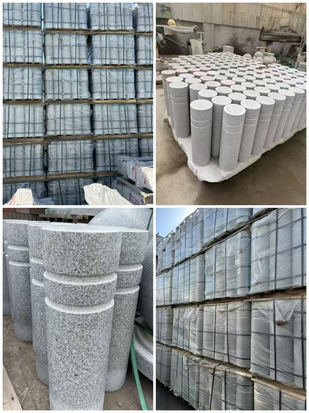 吐鲁番 芝麻白花岗岩挡车柱、隔离柱多少钱